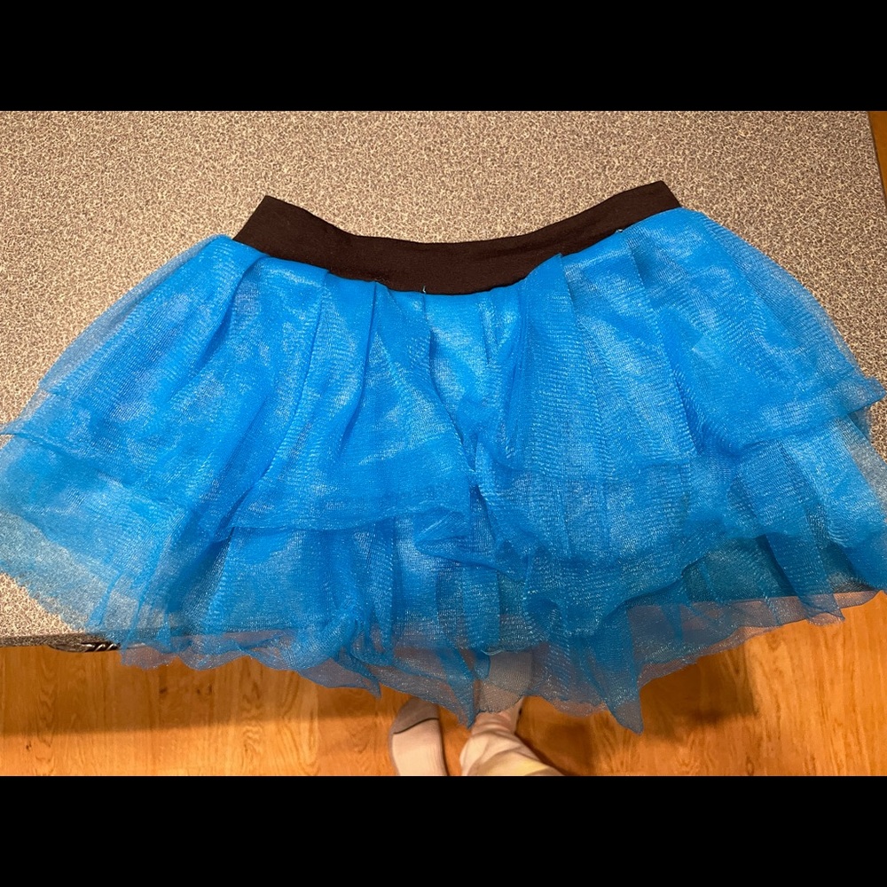 Small/ medtutu blue w/ black spandex waist